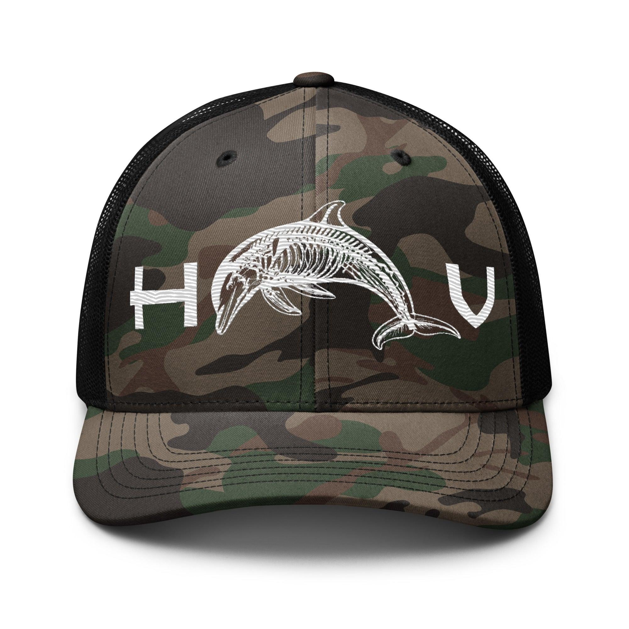 Dolphin Camouflage Trucker Hat - Hawaiian Vikings