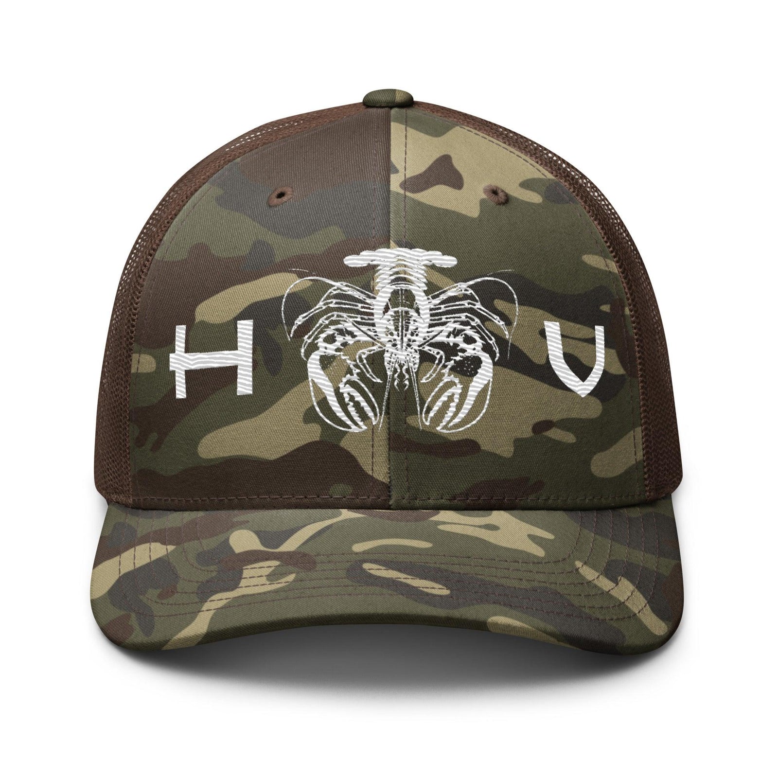 Lobster Camouflage Trucker Hat - Hawaiian Vikings