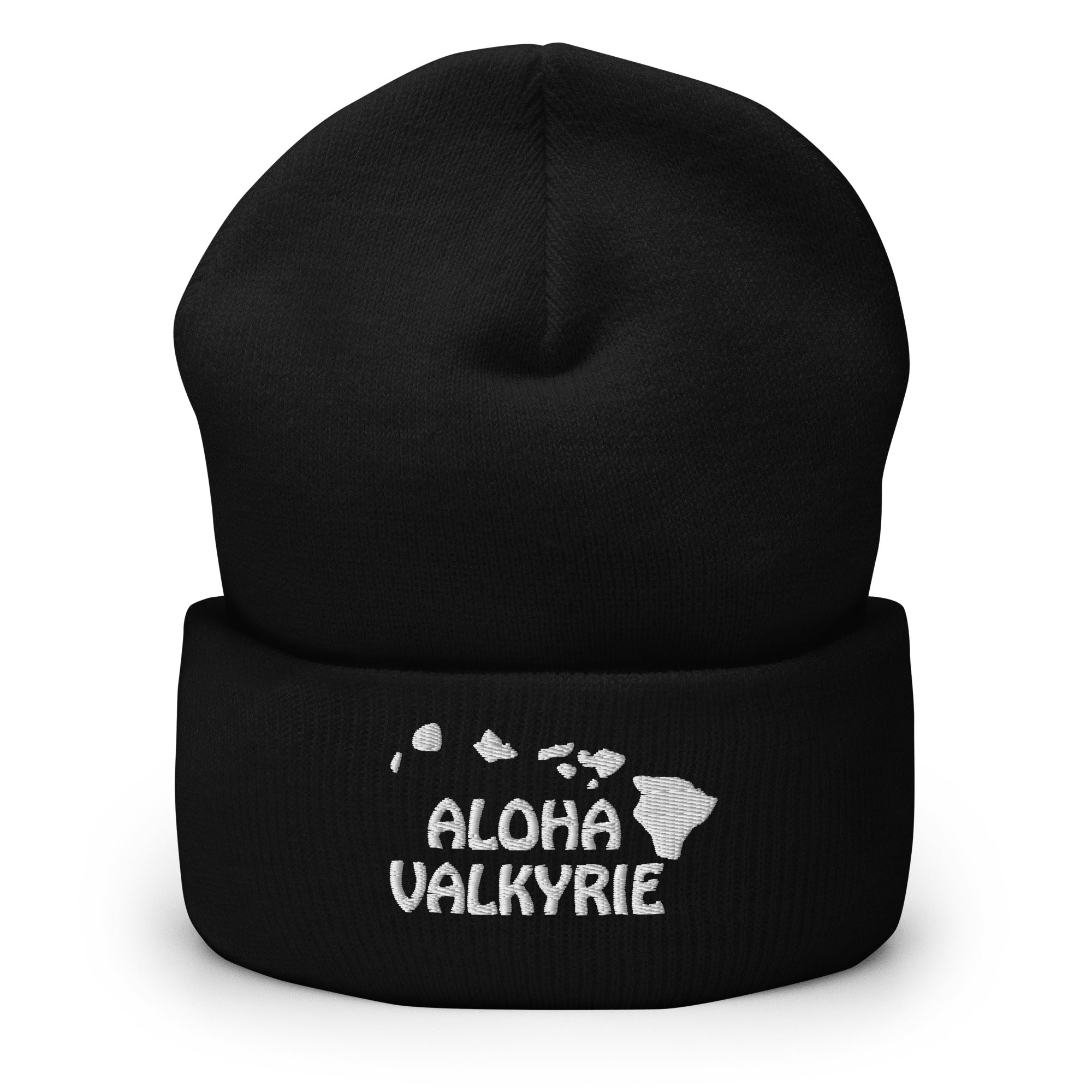 Aloha Valkyrie Cuffed Beanie - Hawaiian Vikings