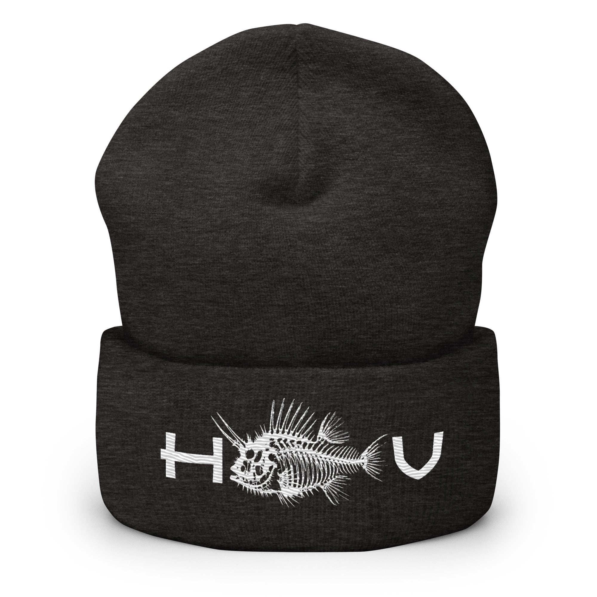 Thornback Cowfish Cuffed Beanie - Hawaiian Vikings