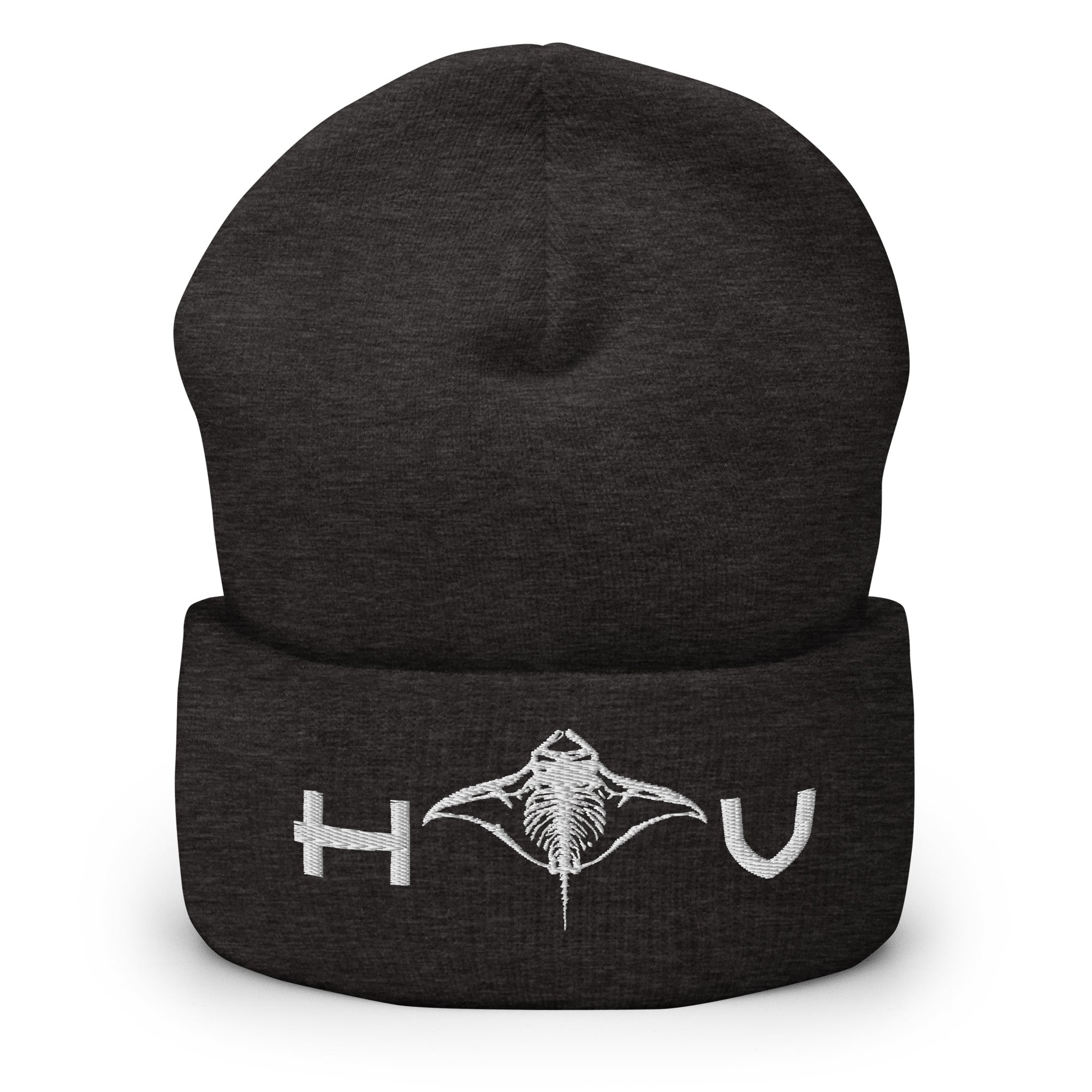 Manta Ray Cuffed Beanie - Hawaiian Vikings