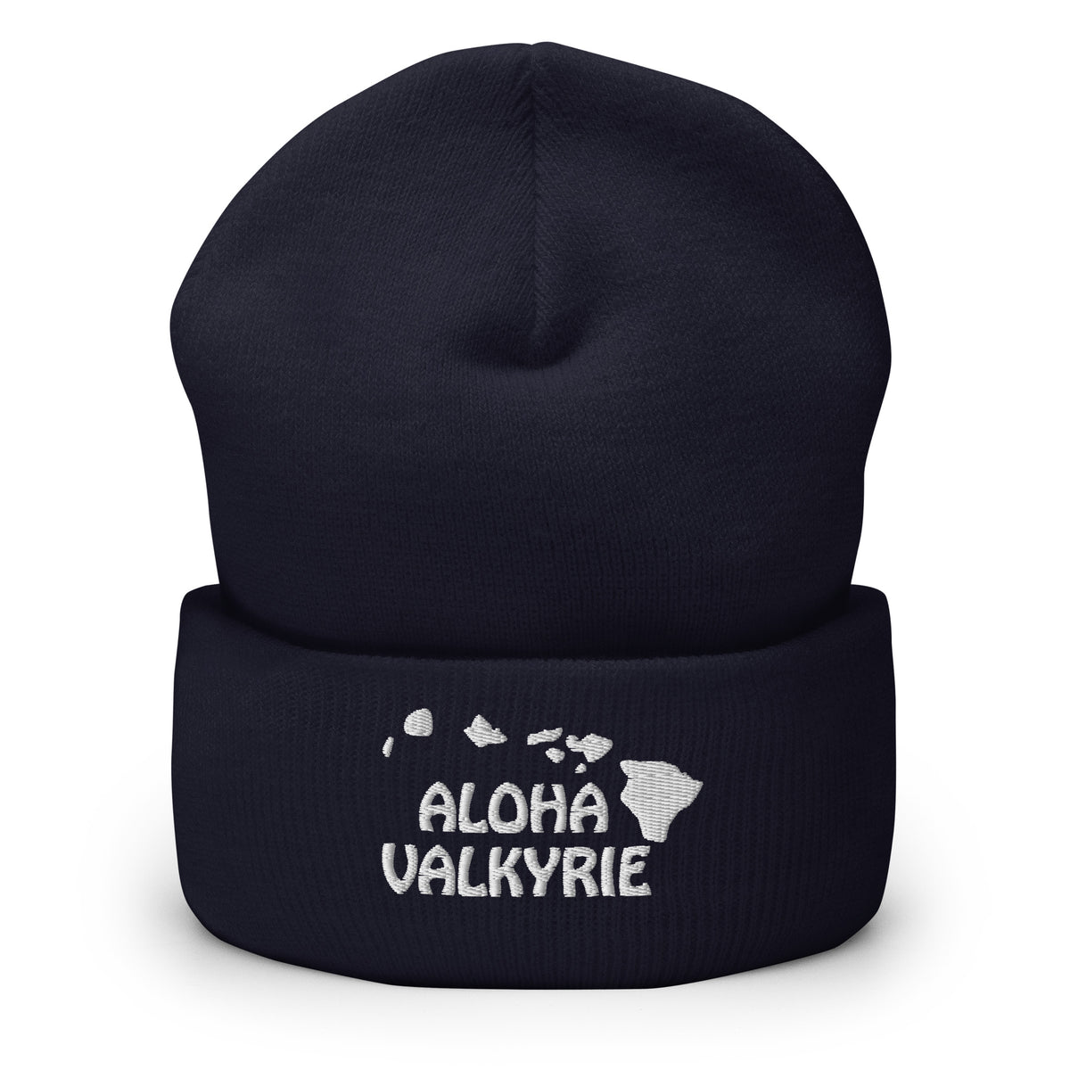 Aloha Valkyrie Cuffed Beanie - Hawaiian Vikings