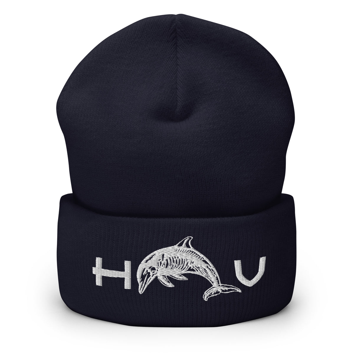 Dolphin Cuffed Beanie - Hawaiian Vikings