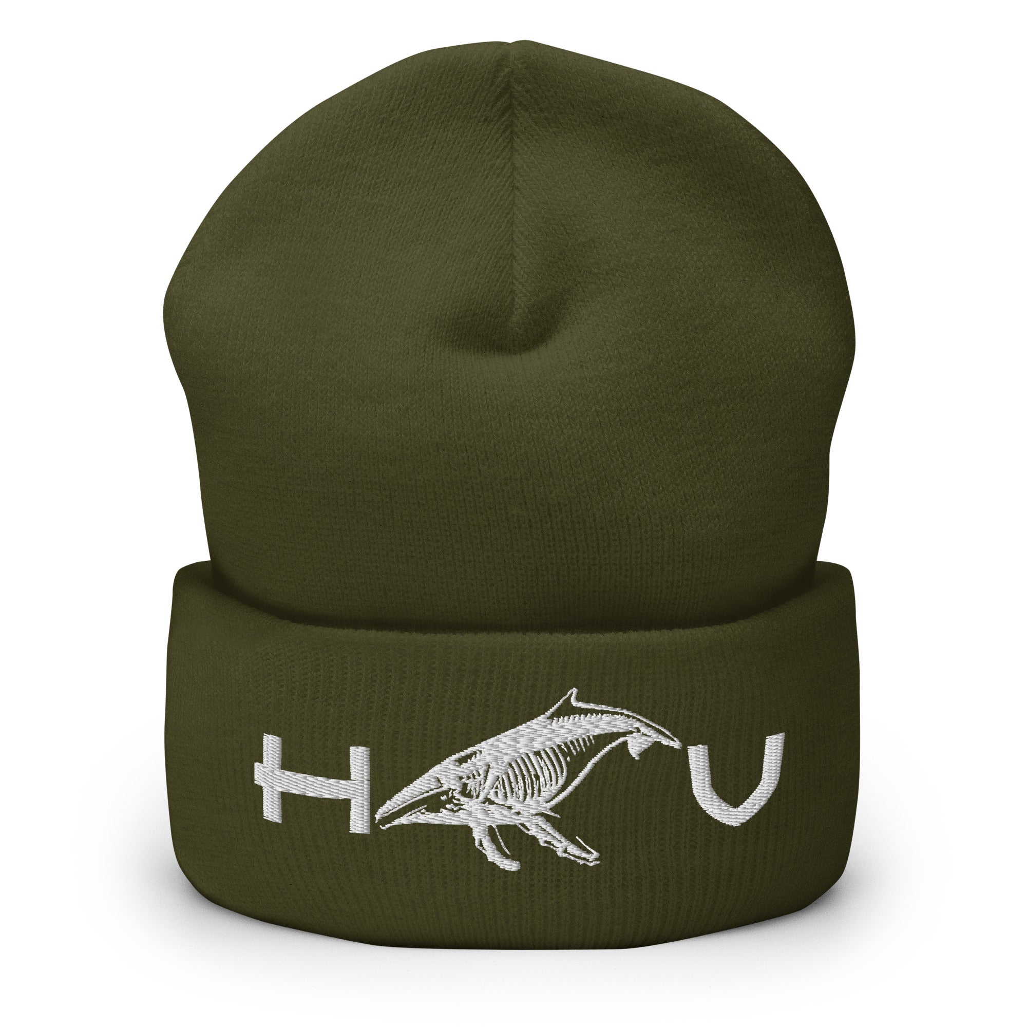 Humpback Whale Cuffed Beanie - Hawaiian Vikings