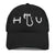 Hawaiian Vikings Hook Logo Distressed Dad Hat - Hawaiian Vikings