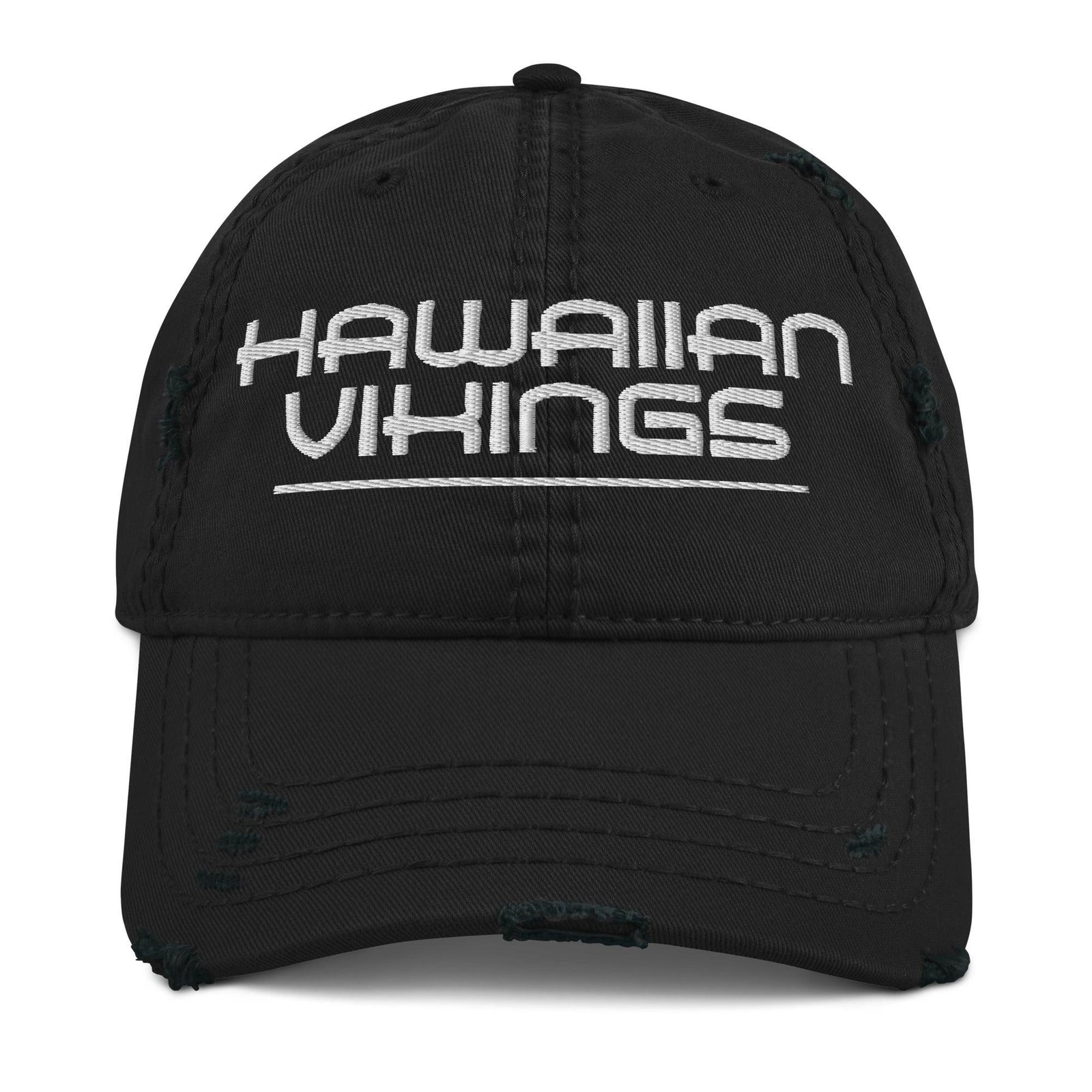 Hawaiian Vikings Distressed Dad Hat - Hawaiian Vikings