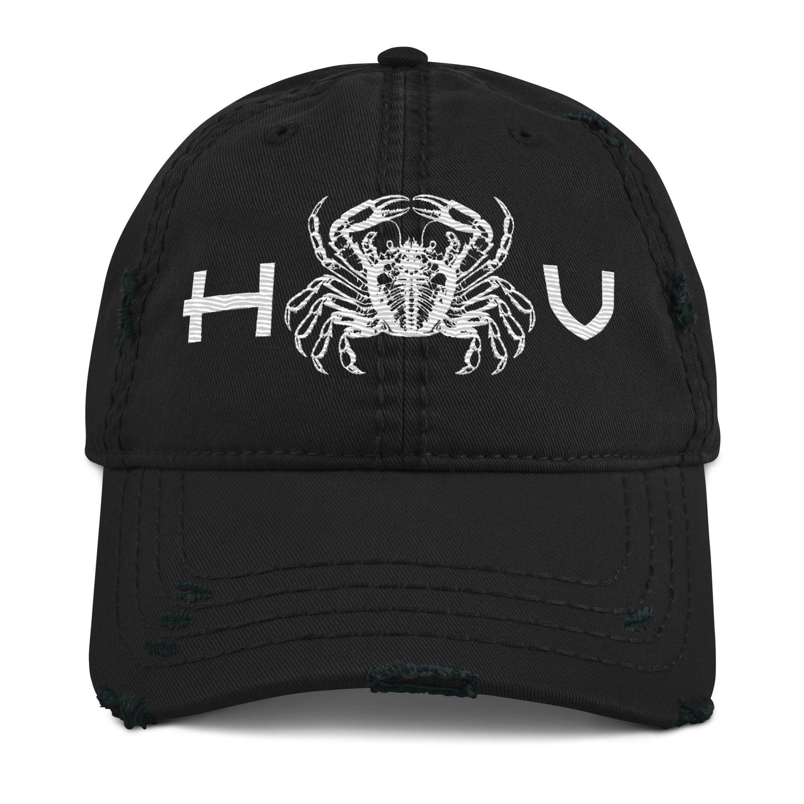 Crab Distressed Dad Hat - Hawaiian Vikings