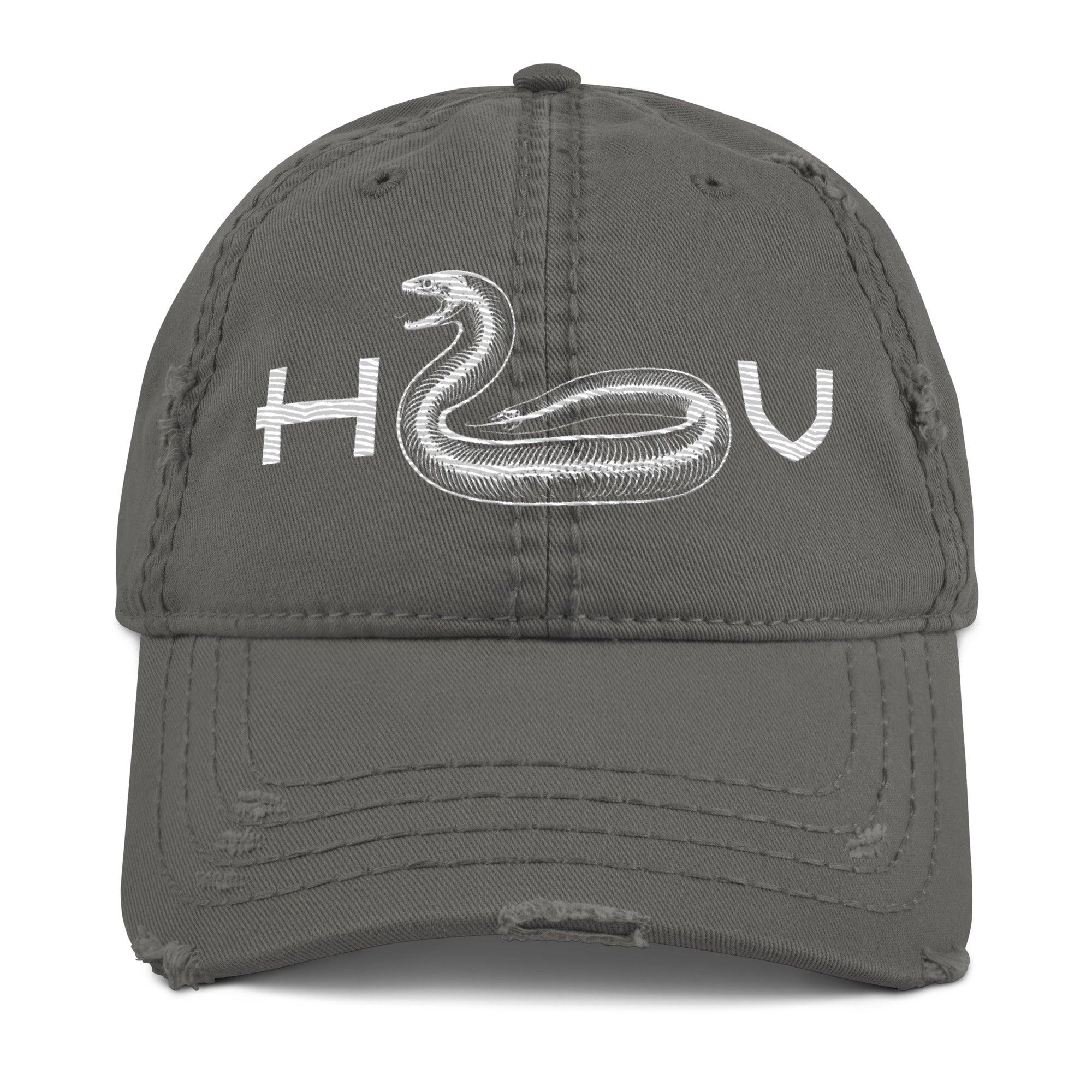 Eel Distressed Dad Hat - Hawaiian Vikings