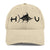 Marlin Distressed Dad Hat - Hawaiian Vikings