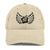 Aloha Valkyrie Wings & Hibiscus Distressed Dad Hat - Hawaiian Vikings