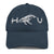 Humpback Whale Distressed Dad Hat - Hawaiian Vikings