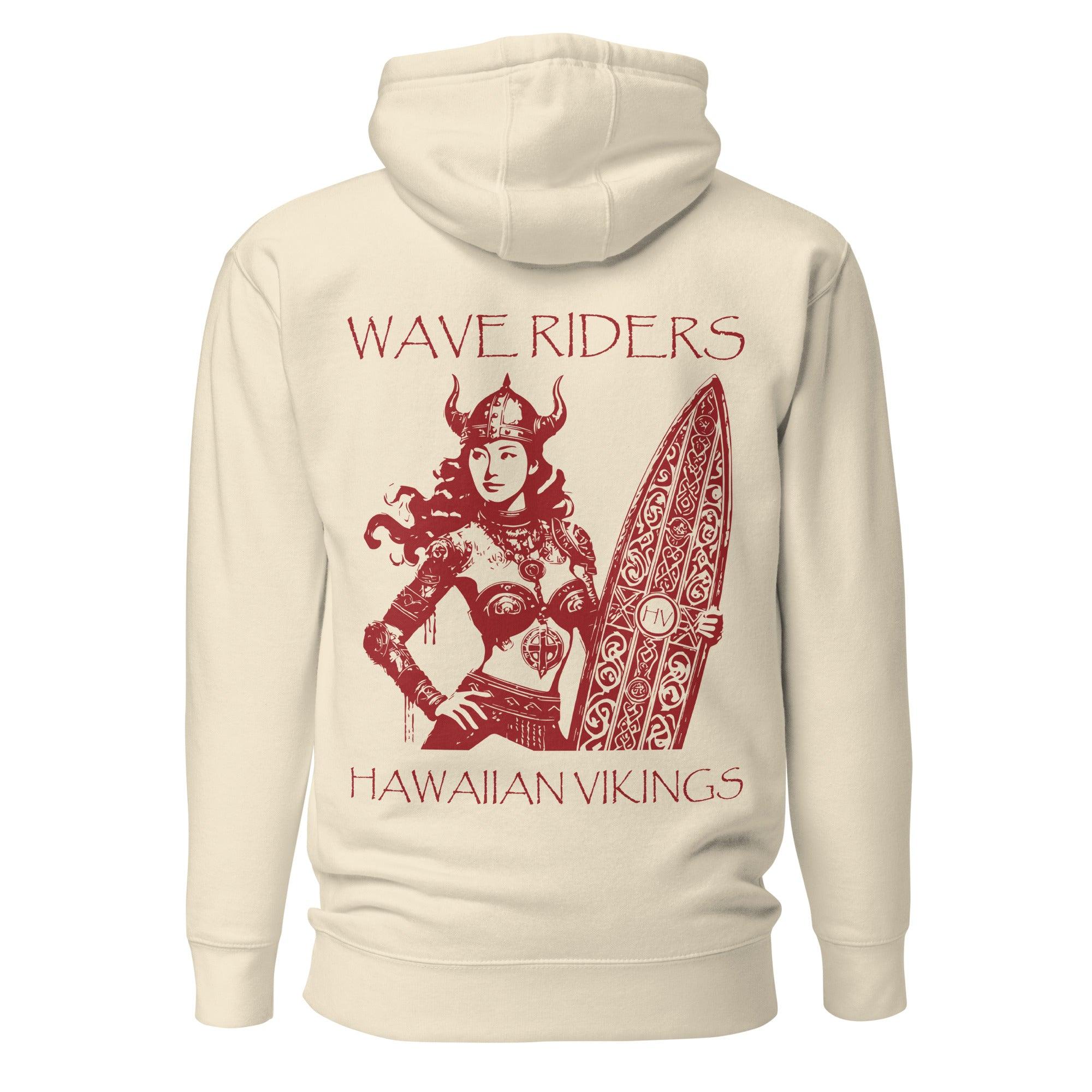 Wave Warrior Unisex Hoodie - Hawaiian Vikings