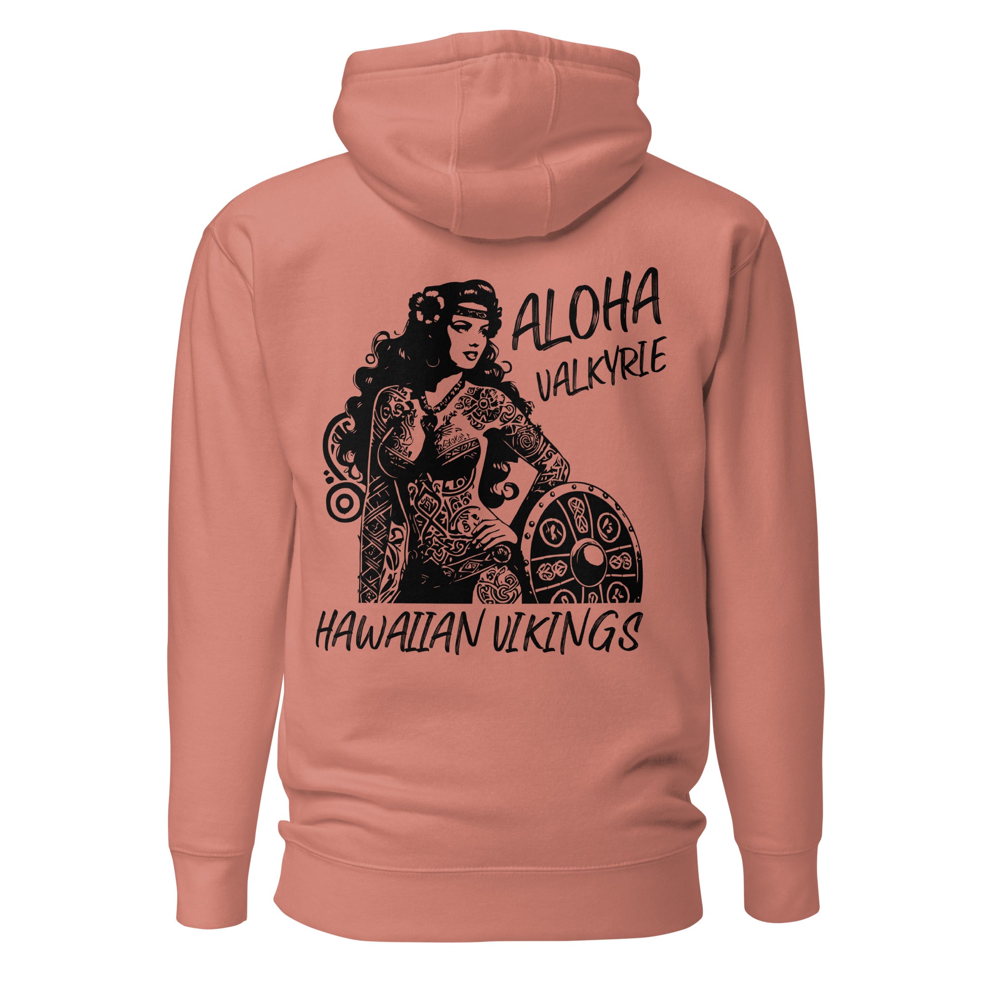 Sexy Shield Maiden Unisex Hoodie - Hawaiian Vikings