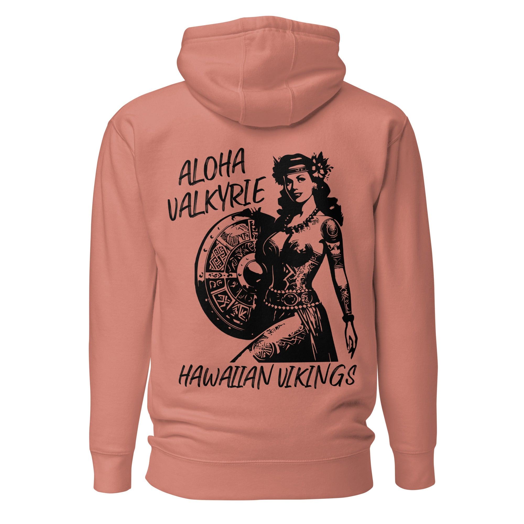 Valkyrie Ready for Battle Unisex Hoodie - Hawaiian Vikings