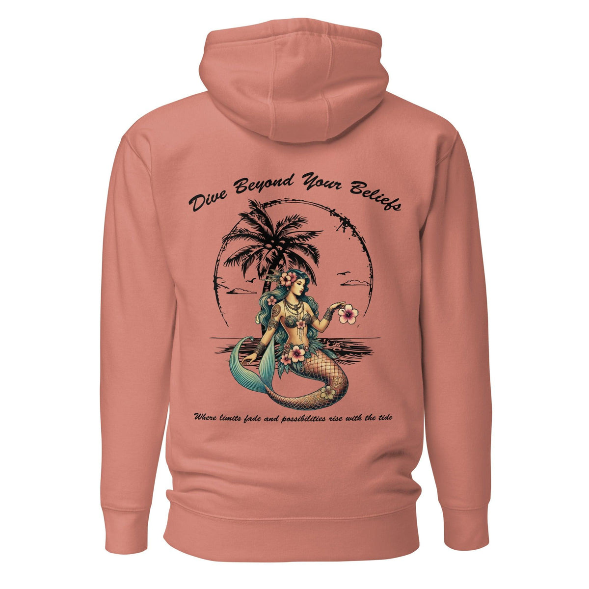 Dive Beyond Your Beliefs Unisex Hoodie - Hawaiian Vikings