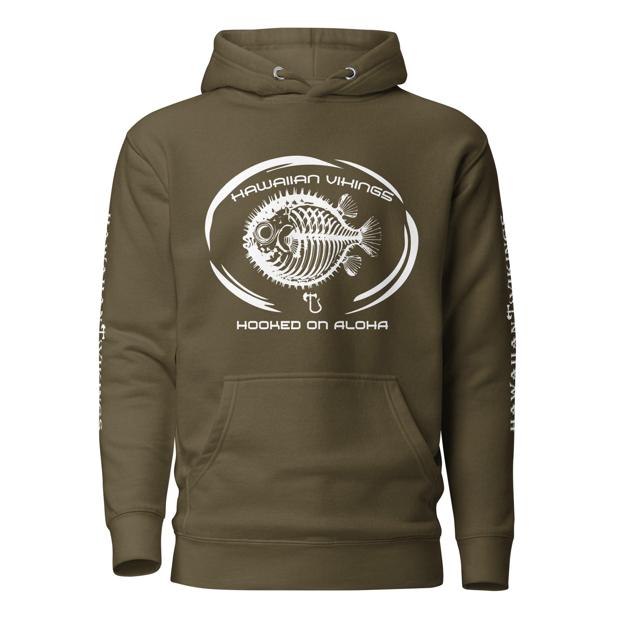 Hooked on Aloha: Pufferfish Unisex Hoodie - Hawaiian Vikings