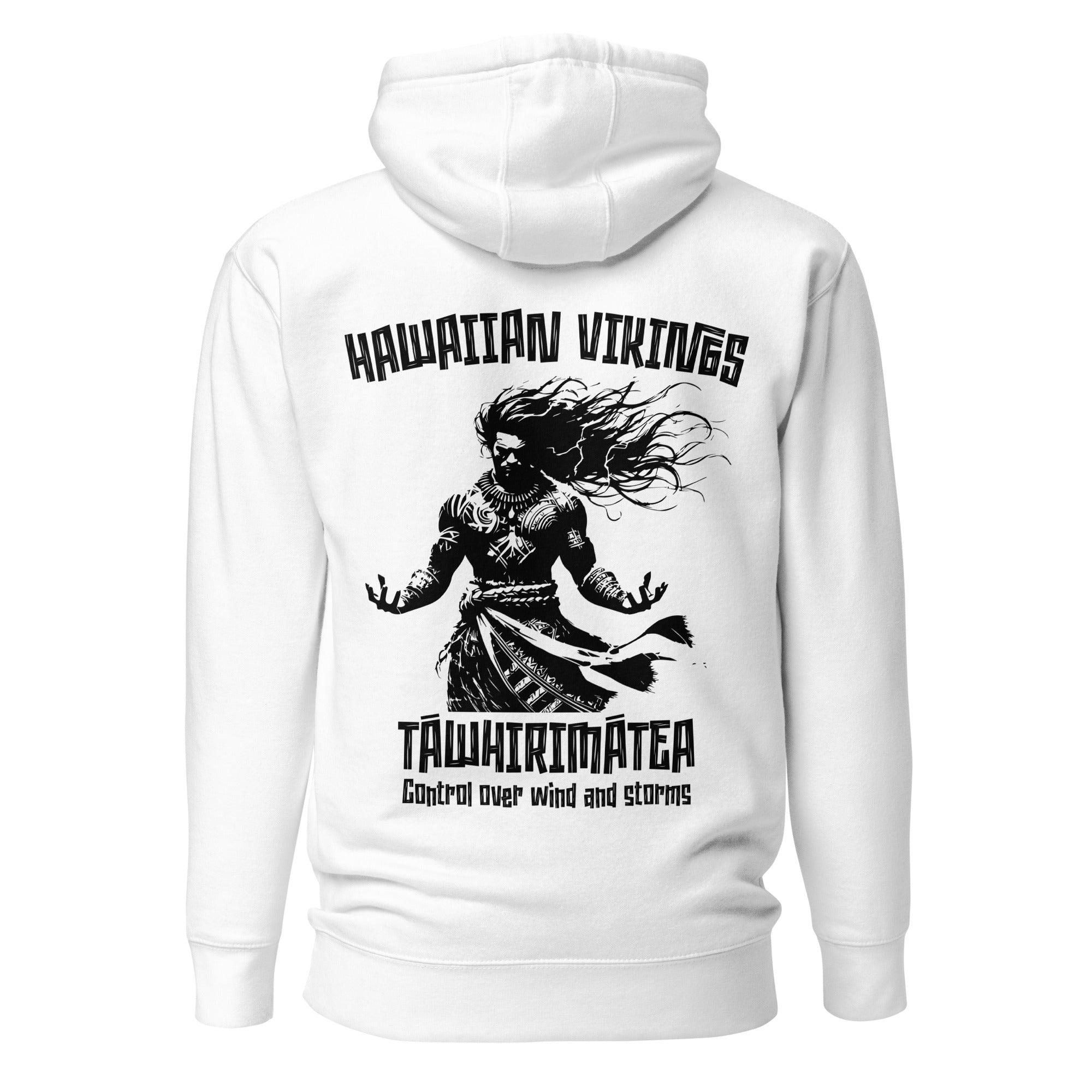 Tāwhirimātea Unisex Hoodie - Hawaiian Vikings