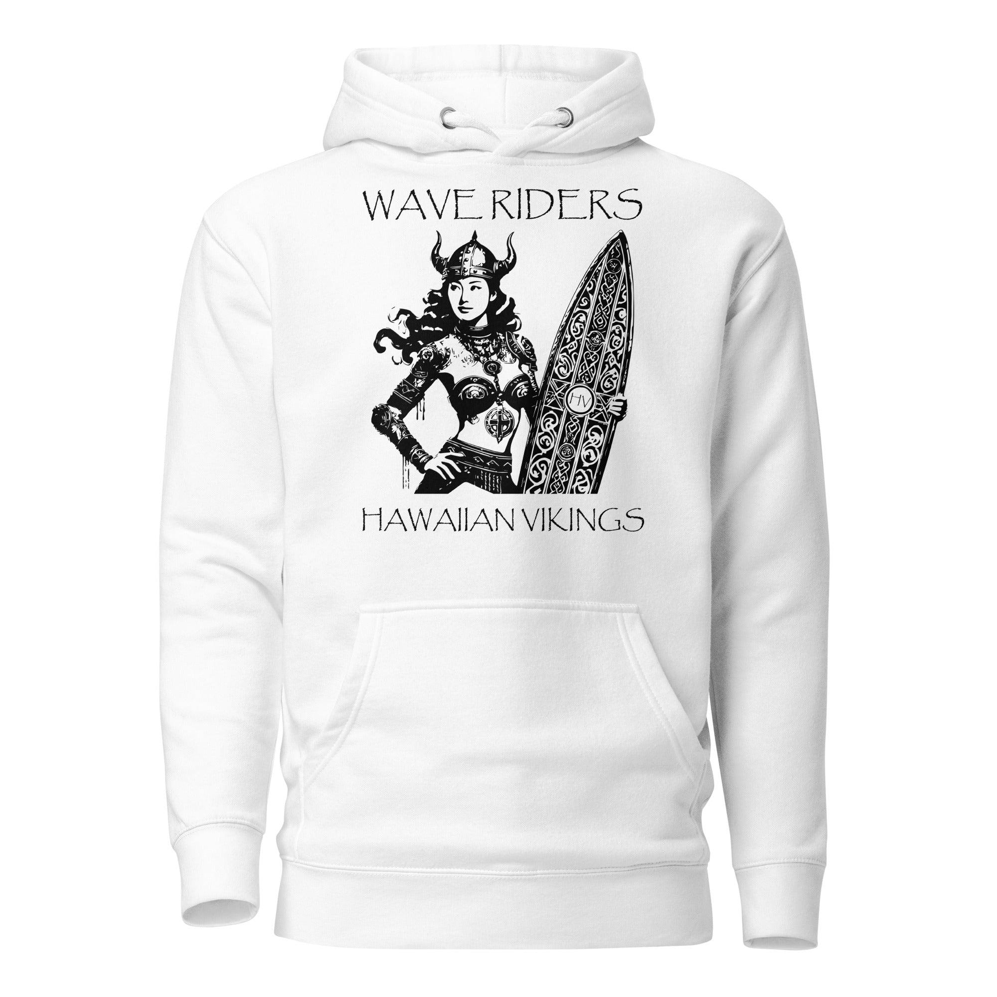 Wave Warrior Unisex Hoodie - Hawaiian Vikings