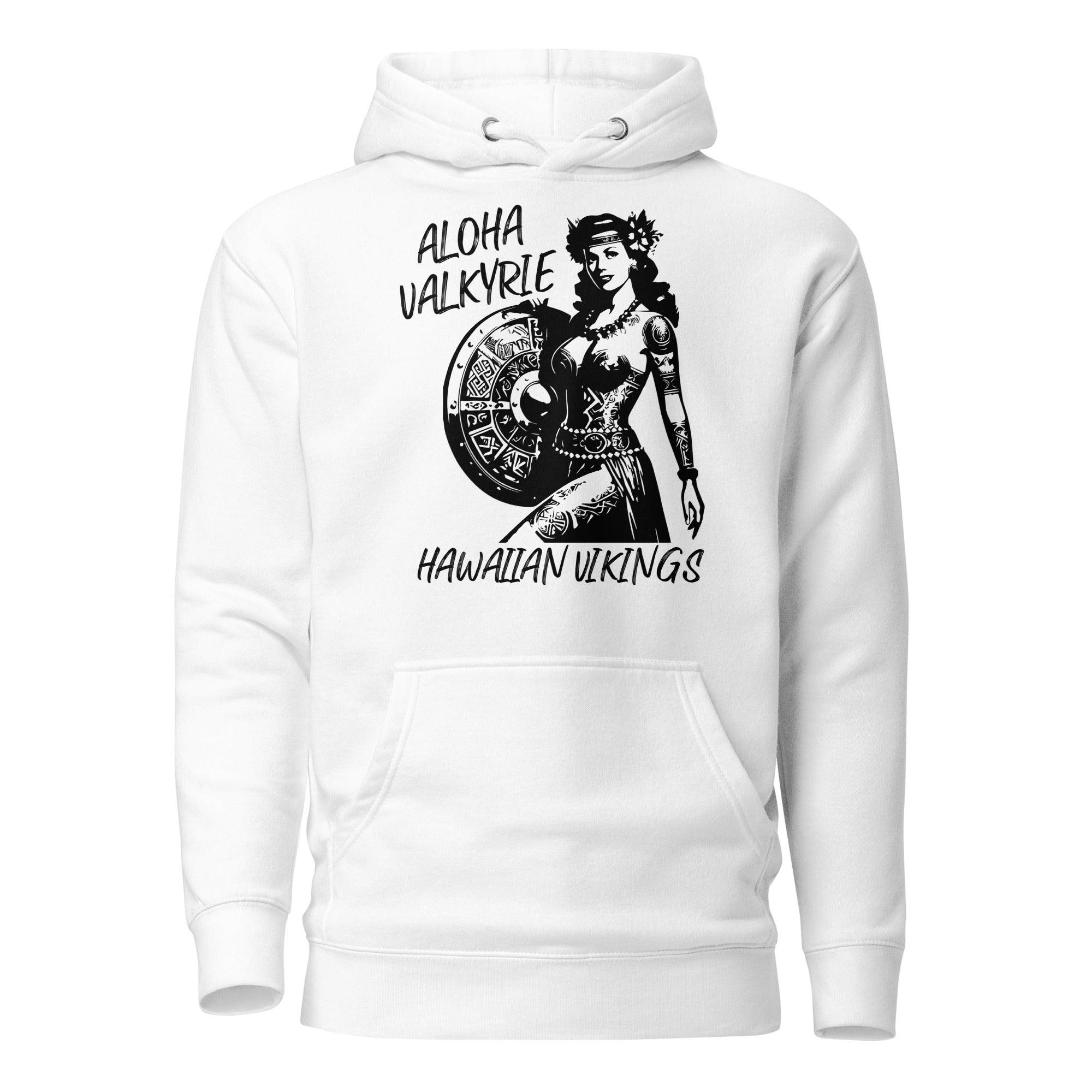 Valkyrie Ready for Battle Unisex Hoodie - Hawaiian Vikings