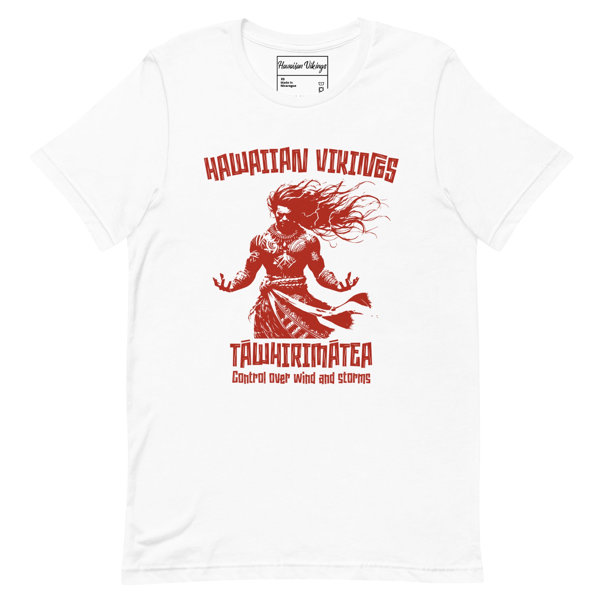 Tāwhirimātea Unisex t-shirt - Hawaiian Vikings