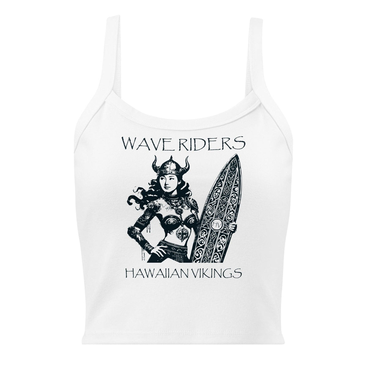 Wave Warrior Women’s micro-rib tank top - Hawaiian Vikings