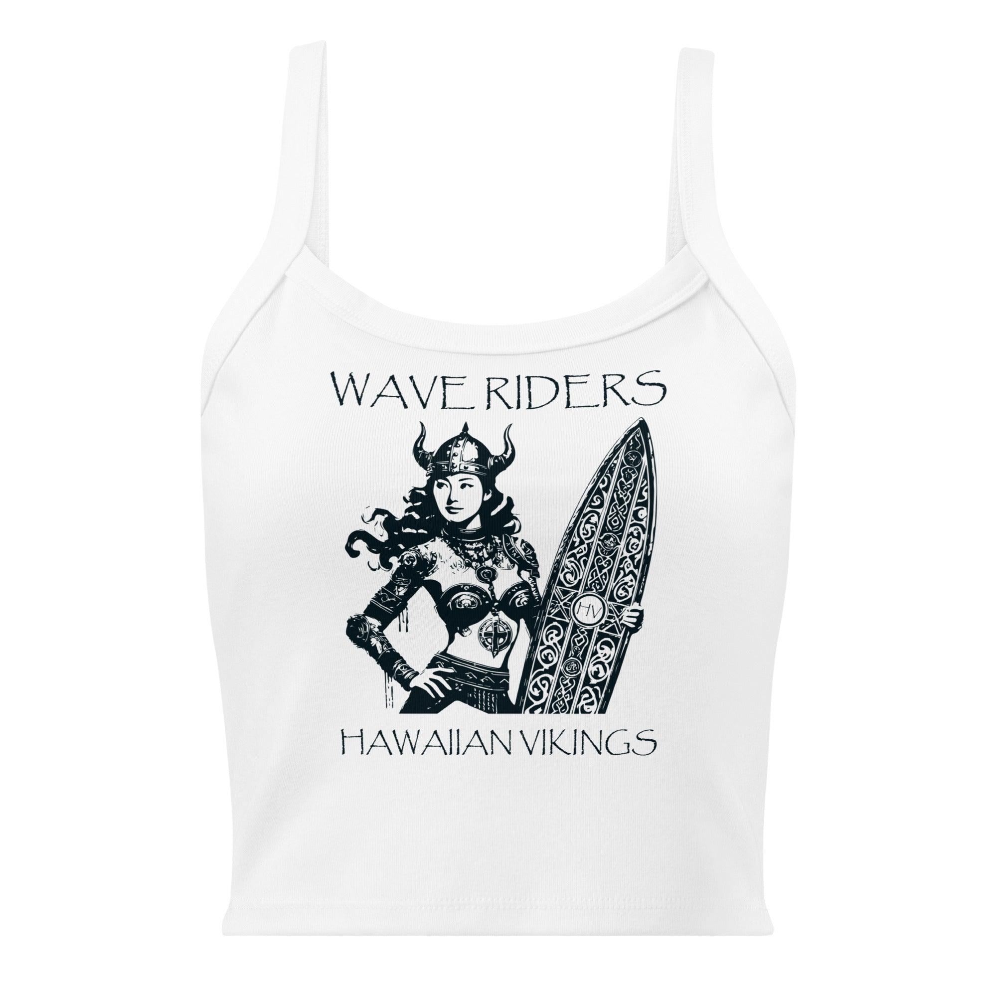 Wave Warrior Women’s micro-rib tank top - Hawaiian Vikings