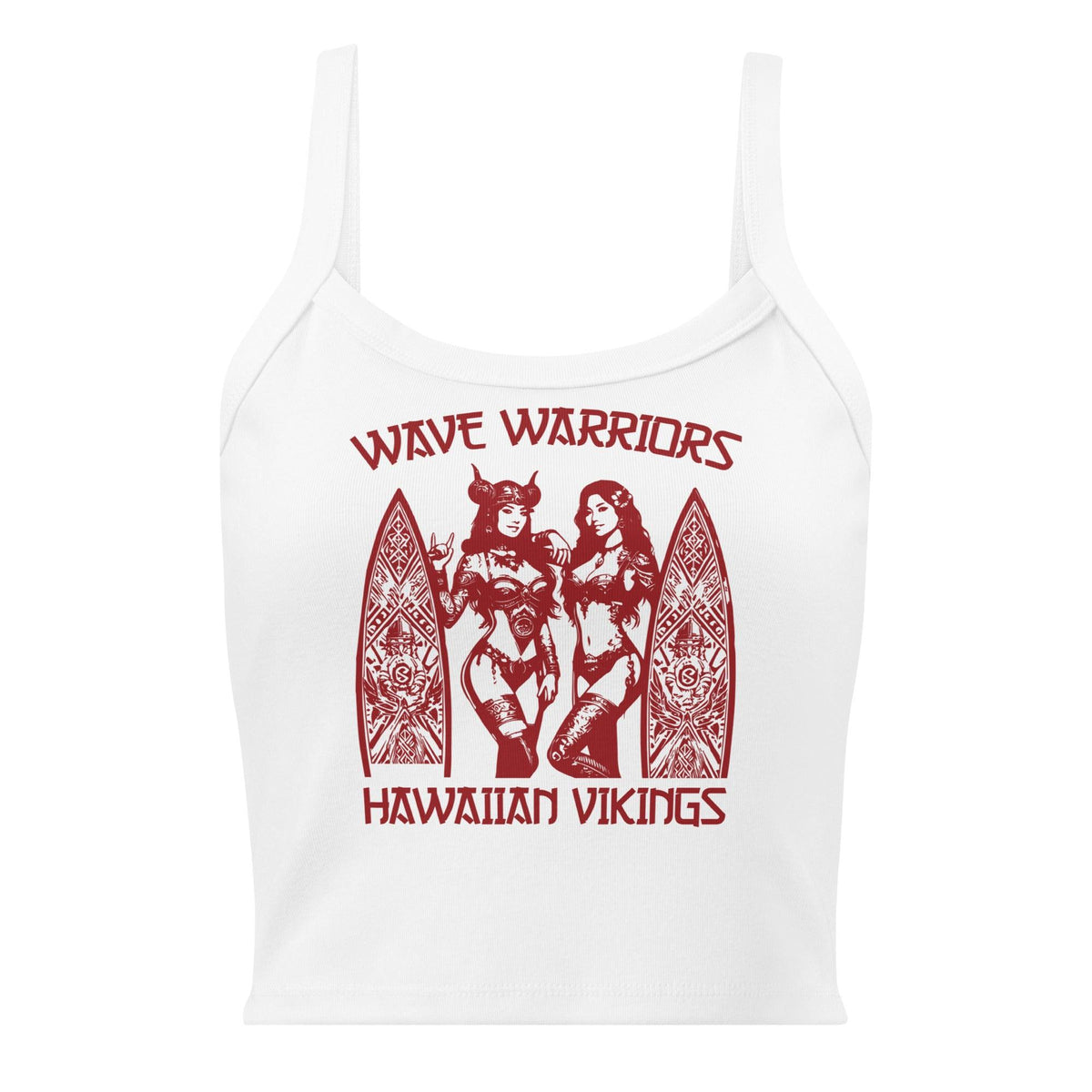 Wave Warriors Women’s micro-rib tank top - Hawaiian Vikings