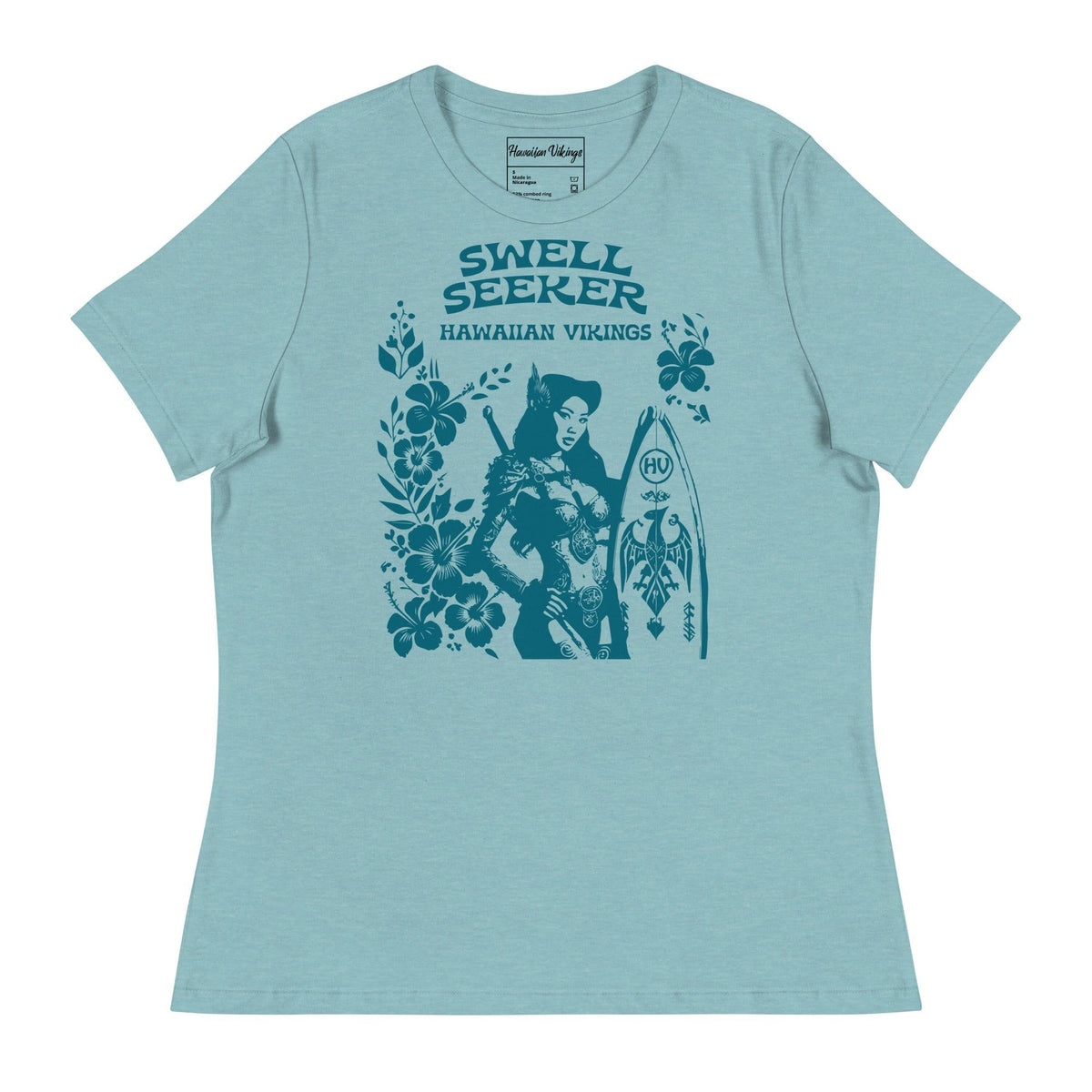 Swell Seeker Women&#39;s Relaxed T-Shirt - Hawaiian Vikings