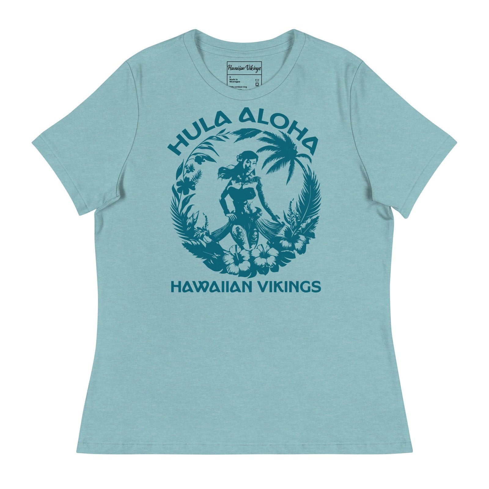 Hula Aloha Women's Relaxed T-Shirt - Hawaiian Vikings