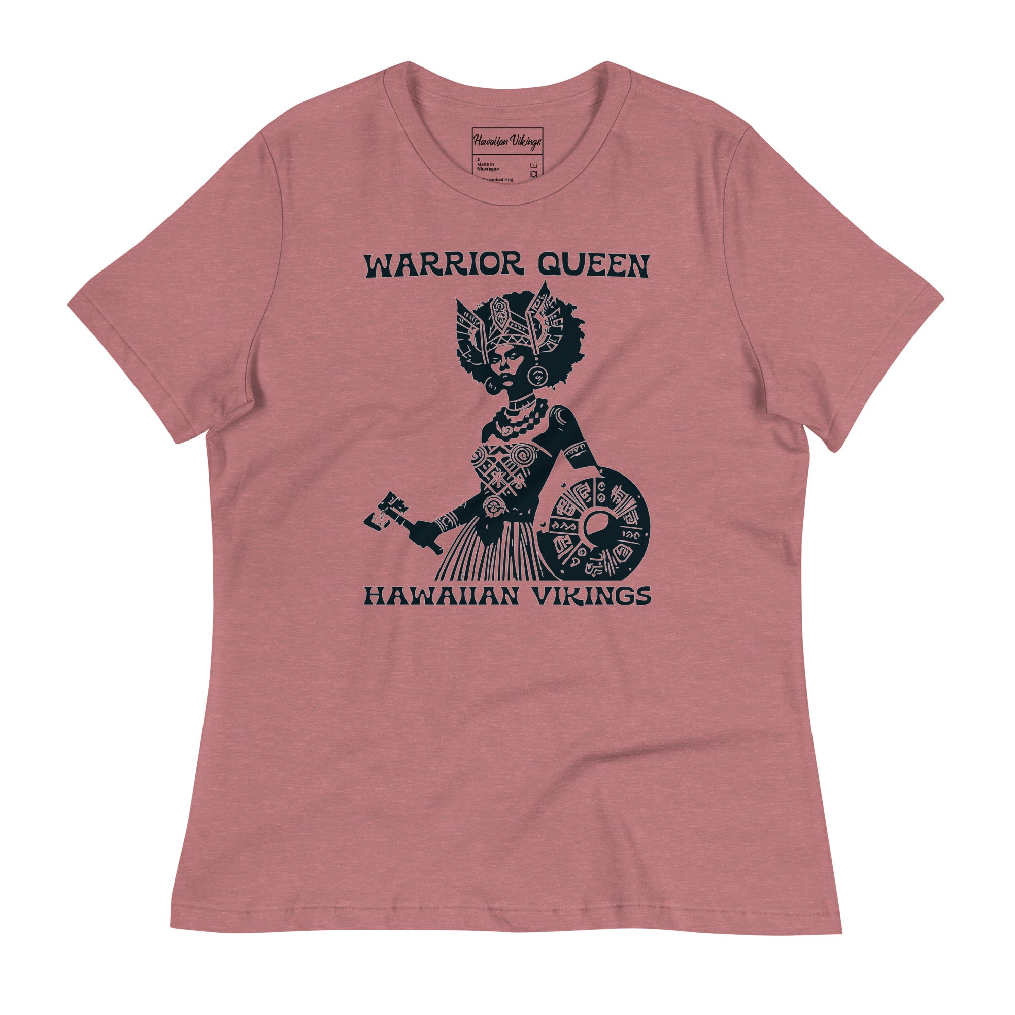 Warrior Queen Women's Relaxed T-Shirt - Hawaiian Vikings