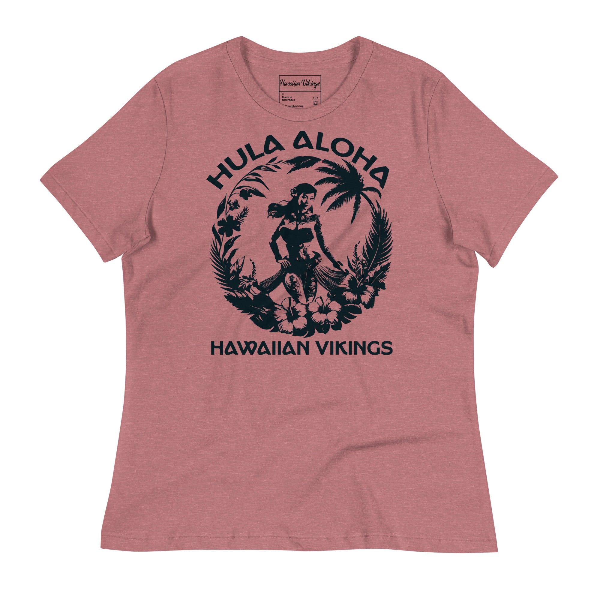 Hula Aloha Women's Relaxed T-Shirt - Hawaiian Vikings