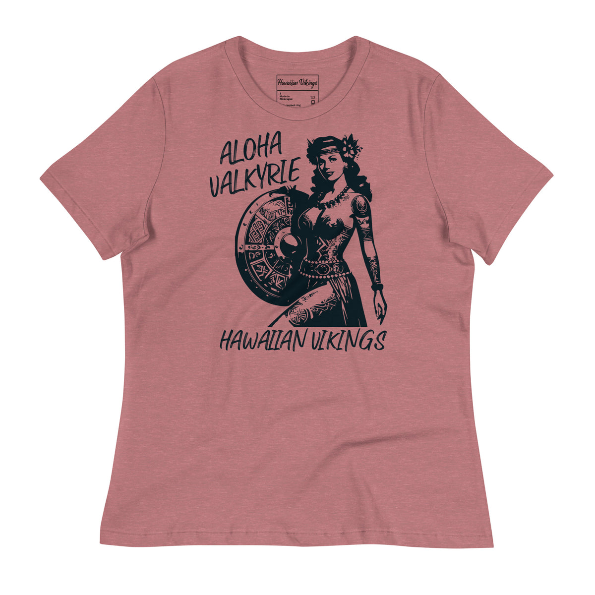 Valkyrie Ready for Battle Women&#39;s Relaxed T-Shirt - Hawaiian Vikings