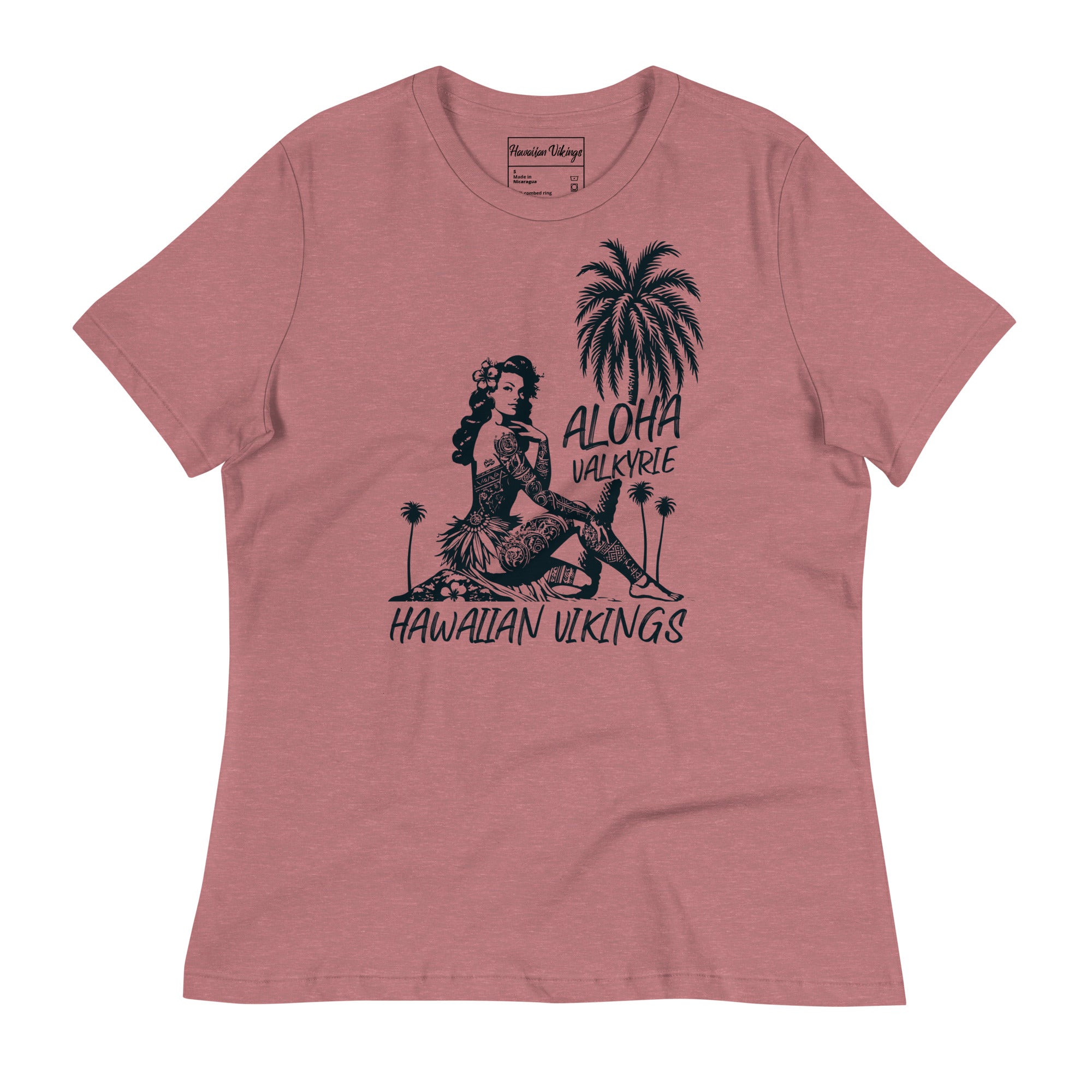 Island Valkyrie Women's Relaxed T-Shirt - Hawaiian Vikings