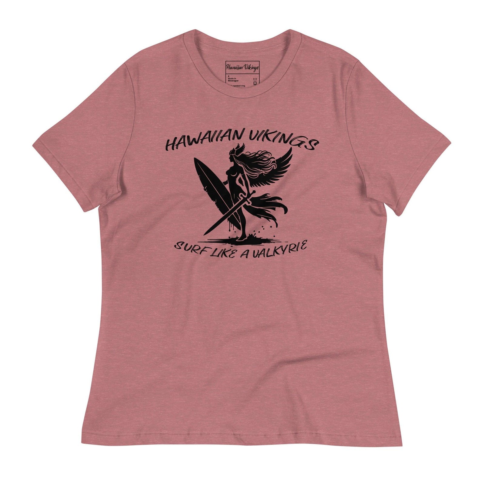 Surf Like a Valkyrie Women's Relaxed T-Shirt - Hawaiian Vikings