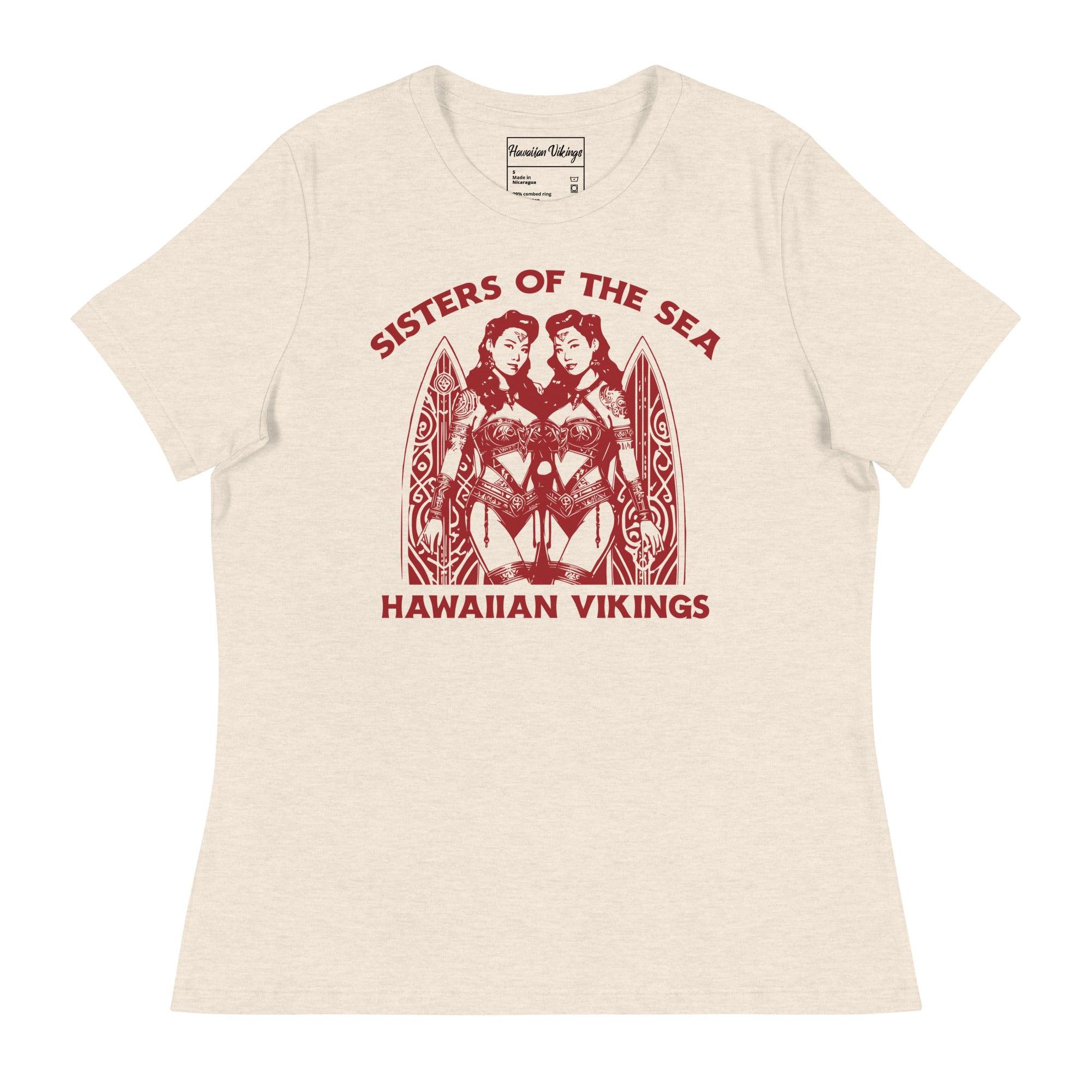 Sisters of the Sea Women's Relaxed T-Shirt - Hawaiian Vikings