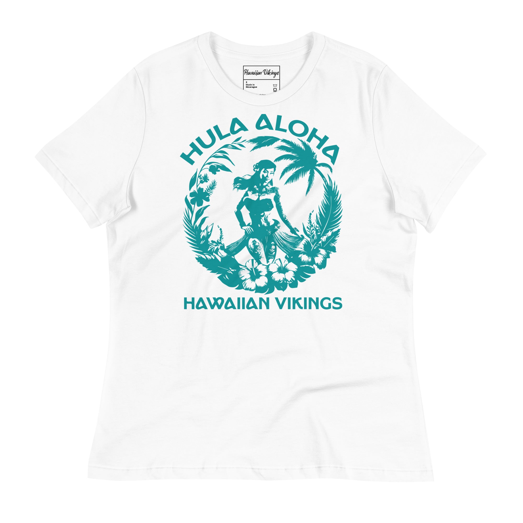 Hula Aloha Women's Relaxed T-Shirt - Hawaiian Vikings