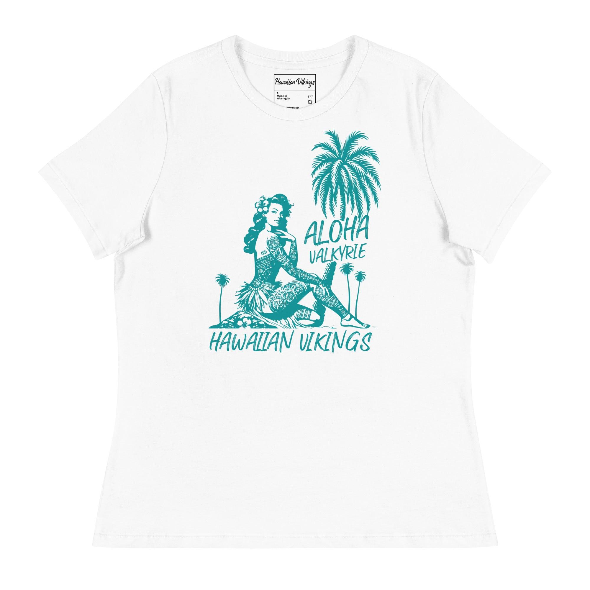 Island Valkyrie Women's Relaxed T-Shirt - Hawaiian Vikings