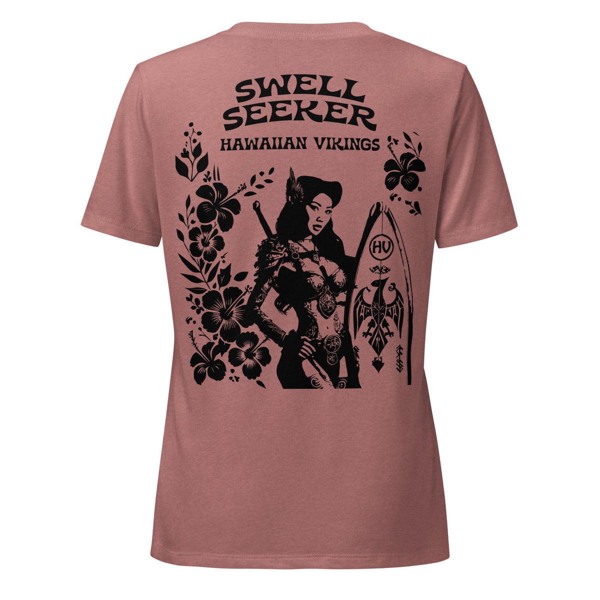 Swell Seeker Women’s Relaxed V-Neck T-shirt - Hawaiian Vikings