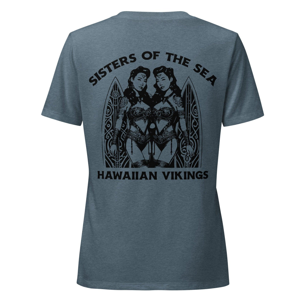 Sisters of the Sea Women’s Relaxed V-Neck T-Shirt - Hawaiian Vikings