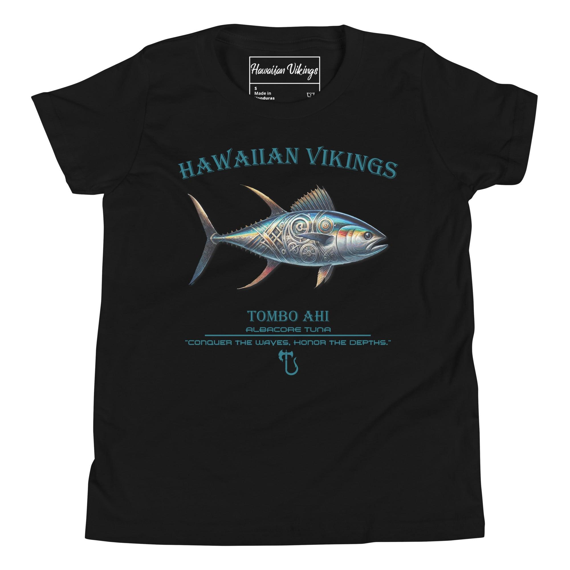 Albacore Tuna Youth Short Sleeve T-Shirt - Hawaiian Vikings