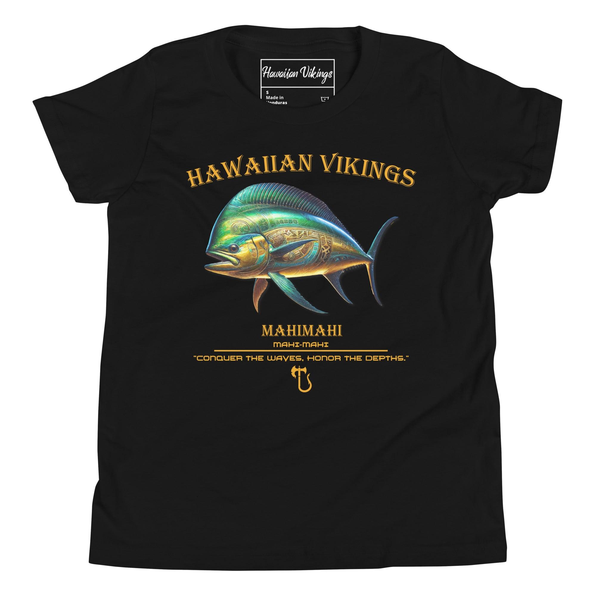 Mahi Mahi Youth Short Sleeve T-Shirt - Hawaiian Vikings