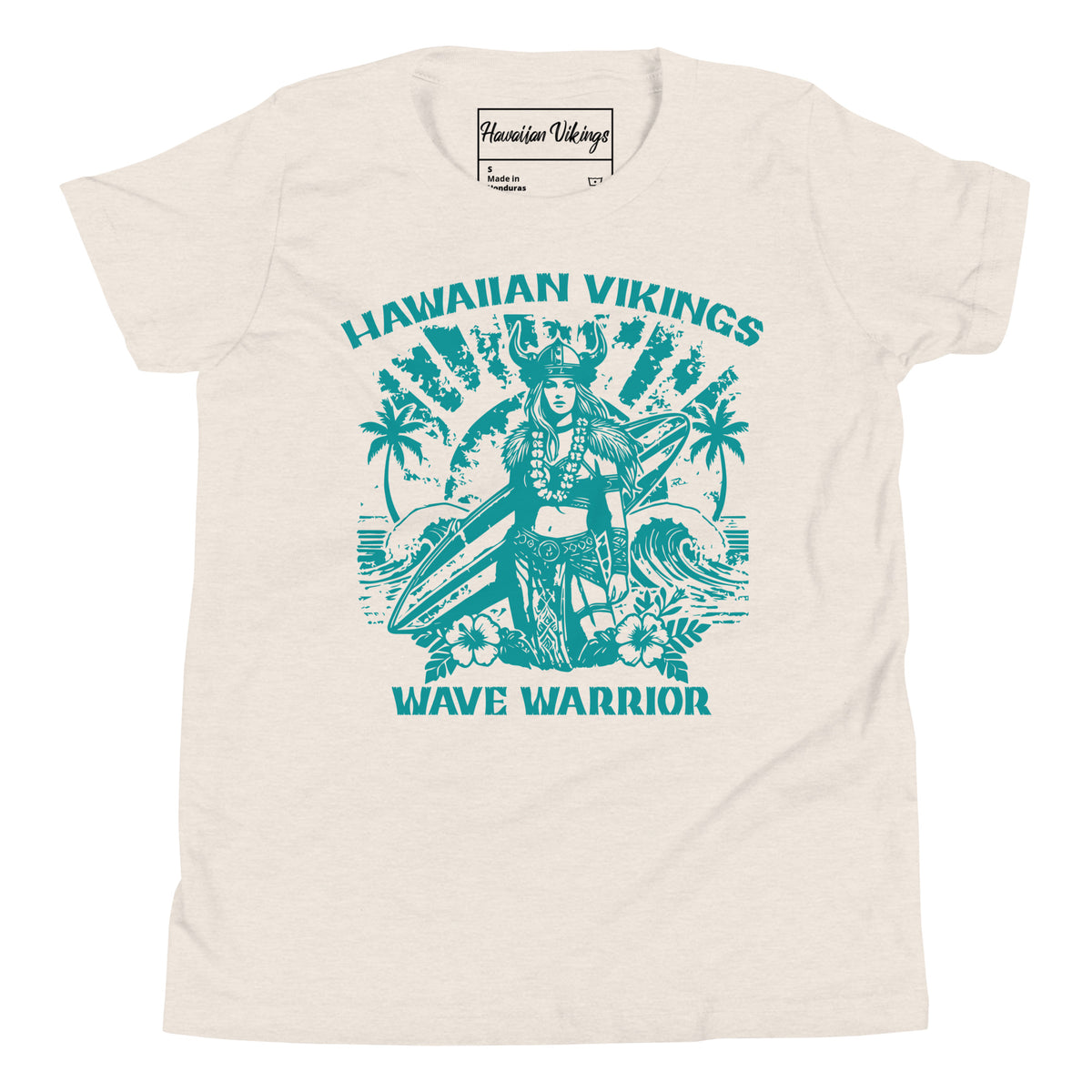 Wave Warrior Girl&#39;s T-Shirt - Hawaiian Vikings