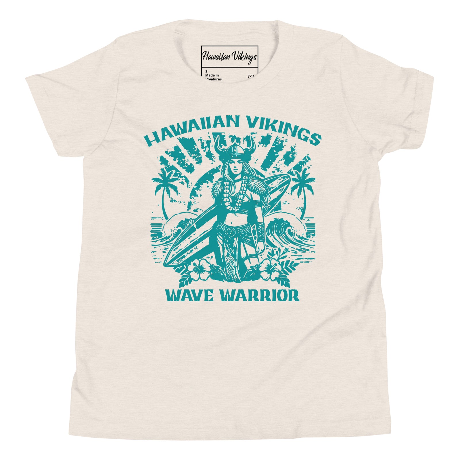 Wave Warrior Girl's T-Shirt - Hawaiian Vikings