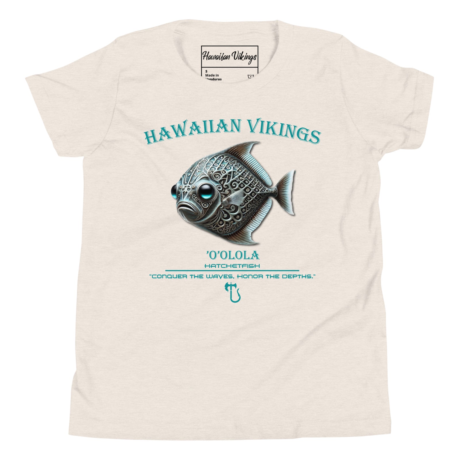 Hatchetfish Youth Short Sleeve T-Shirt - Hawaiian Vikings