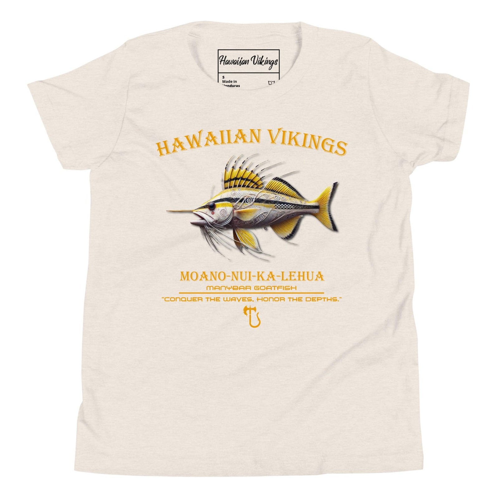 Manybar Goatfish Youth Short Sleeve T-Shirt - Hawaiian Vikings