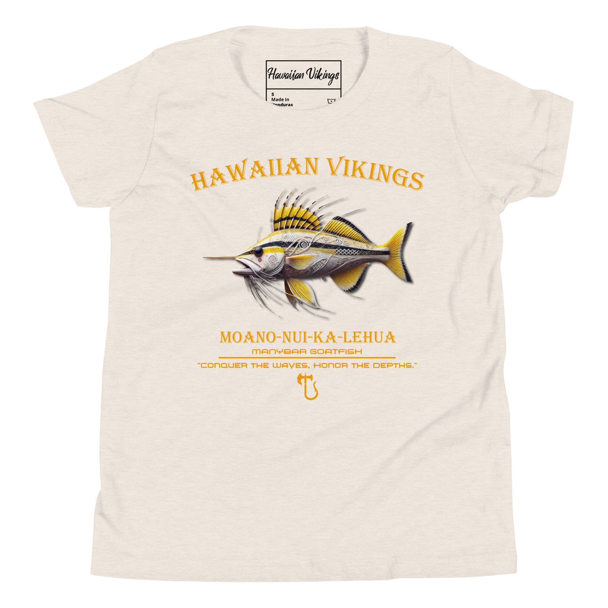 Manybar Goatfish Youth Short Sleeve T-Shirt - Hawaiian Vikings