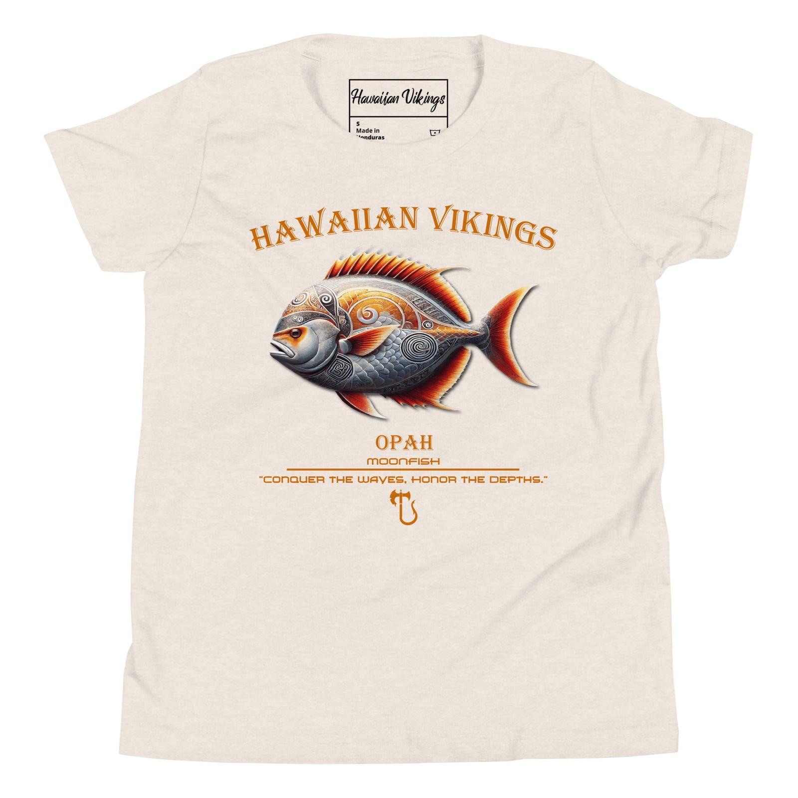 Moonfish Youth Short Sleeve T-Shirt - Hawaiian Vikings