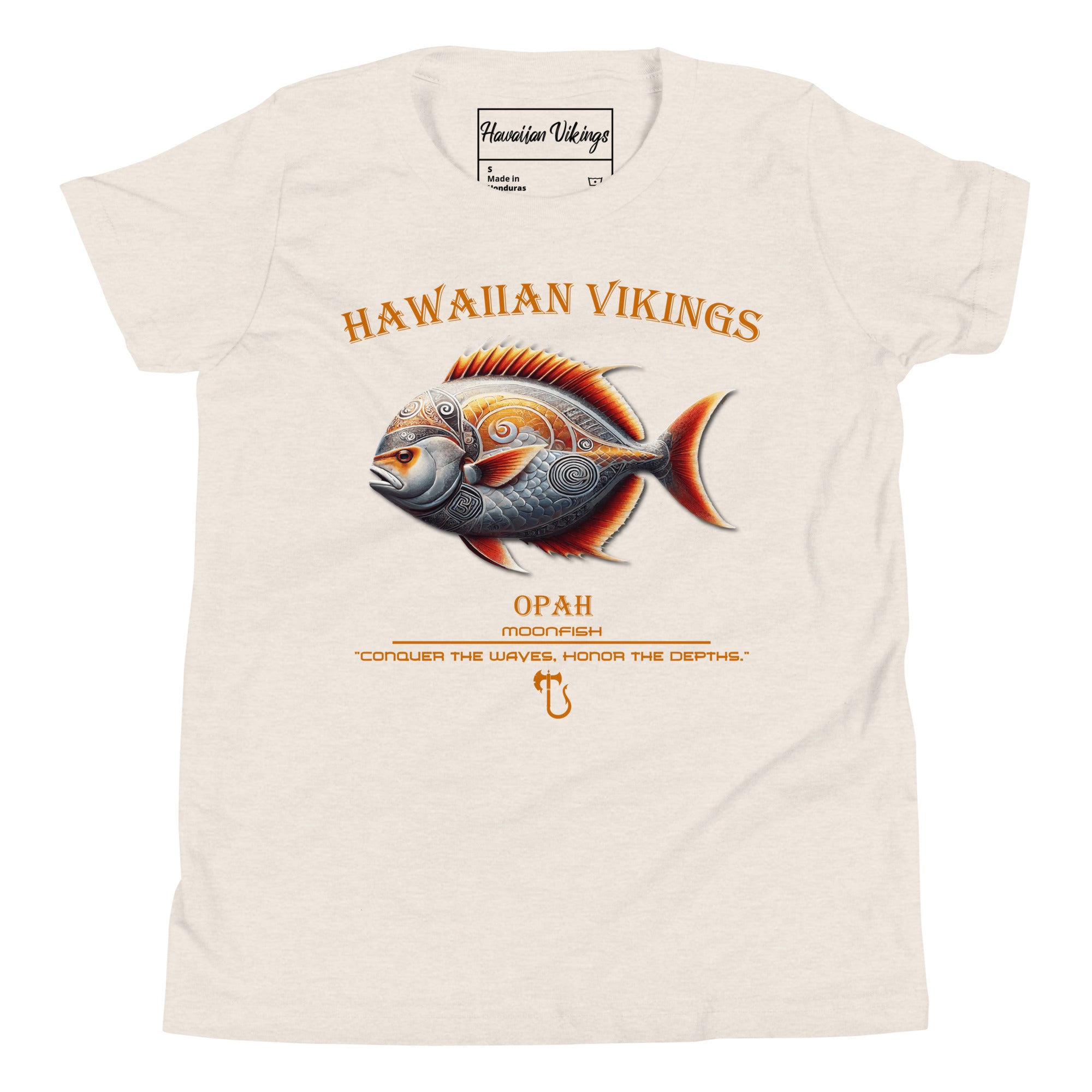 Moonfish Youth Short Sleeve T-Shirt - Hawaiian Vikings