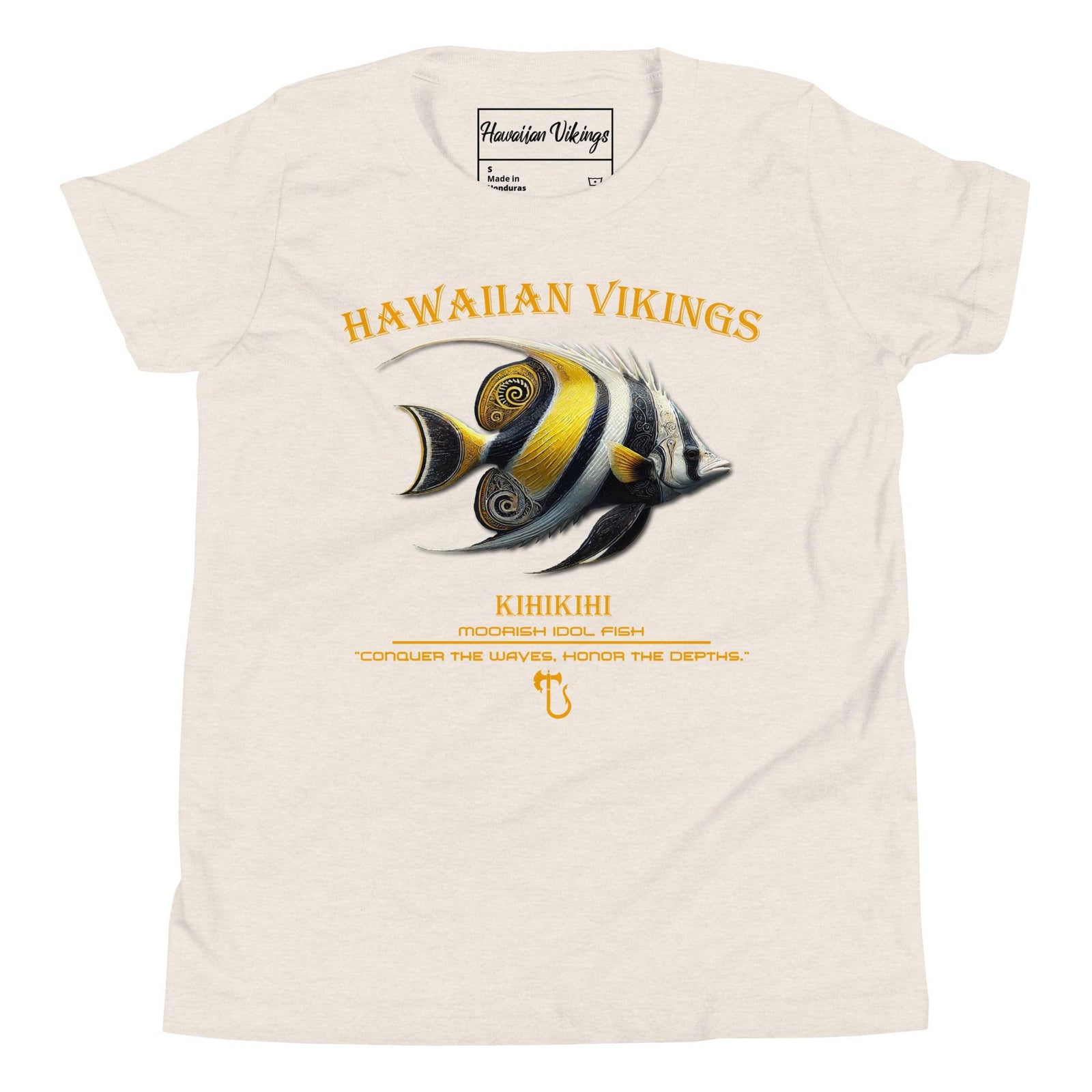 Moorish Idol Youth Short Sleeve T-Shirt - Hawaiian Vikings