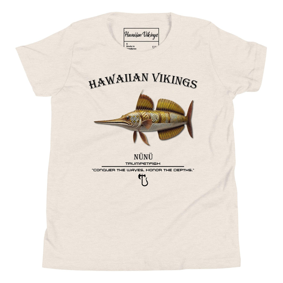 Trumpetfish Youth Short Sleeve T-Shirt - Hawaiian Vikings